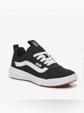 Vans Kids UltraRange Black and White Low-Top Sneaker